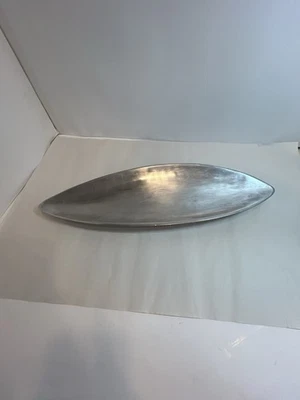 Nambe 550 Bread Tray/Platter Metal Alloy Vintage 19.5 X 6.5 - Image 1 of 4