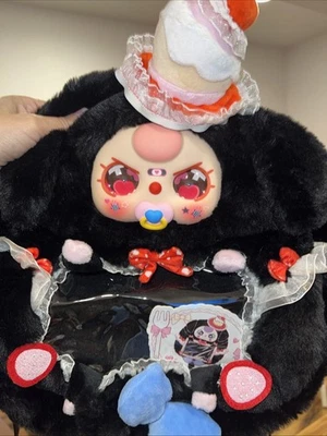 Baby Three 400% Itabag Plush Blind Box Backpack-Black - Image 1 of 2