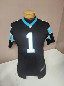 Cam Newton #1 Carolina Panthers Nike schwarz Jugend L 14-16 Fußball Trikot - Bild 1 von 5