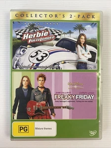 Freaky Friday / Herbie - Fully Loaded (DVD, 2003) Lindsay Lohan - VGC Region 4 - Picture 1 of 5