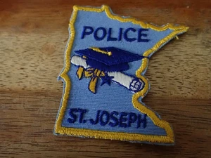 PARCHE DE POLICÍA DE LA FERIA ESTATAL DE MINNESOTA PARCHE ST JOSEPH BX 13 #10 - Imagen 1 de 2