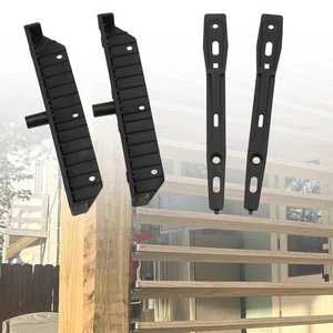 Terrassen-Sonnenschutzrollo-Systemhalterungen, Jalousienbeschlag-Set für Jalousien und Rollläden, E... - Bild 1 von 6