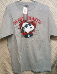 Peanuts Snoopy Spezzacuore! T-shirt, taglia XL, San Valentino Snoopy, Snoopy Love - Foto 1 di 2