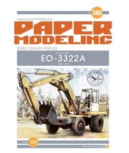 OREL383 1:25 Excavator EO-3322A, USSR 1970 Series: Civil Engineering - Picture 1 of 1