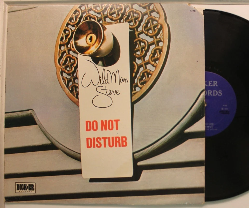 WildMan Steve Lp Do Not Disturb On Dicker - Nm / Vg - Image 1 of 1