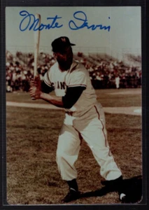 SALE: 3.5x5 Autographed Photo MONTE IRVIN BAS, COA - Picture 1 of 2