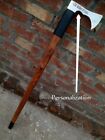 Walking Stick Axe | Rose Wood Handle | Carbon Steel | Gift For Him Father's Gift