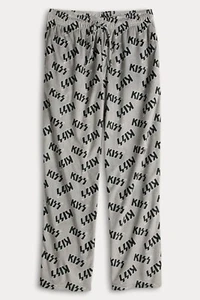 KISS 2024 Catalog Men’s Minky Fleece Open Leg Drawstring Pajama! Size Medium! - Picture 1 of 4