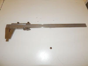 ^^ FOWLER VERNIER CALIPER 0-12" 3" JAWS (QBE55) - Picture 1 of 9