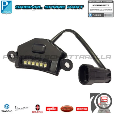 Luce Led per Scritta Piaggio Gruppo Strumentazione Beverly HPE 300 400 1D002877 - Immagine 1 di 3