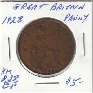 Great Britain 1928 Penny - Picture 1 of 2