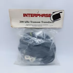 New Interphase 200 kHz Transom Transducer T1-0200-002 for Echo 220 600 620 - Picture 1 of 5