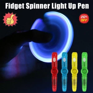 Fidget Spinner Light Up Pen - Sensory Toys Autism Stress Relief ADHD Kid Game AU - Bild 1 von 16