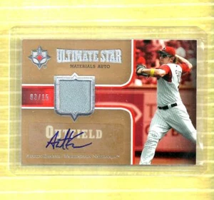 2007 UPPER DECK ULTIMATE #SM-AK AUSTIN KEARNS JERSEY AUTOGRAPH #03/15 REDS N1821 - Picture 1 of 1