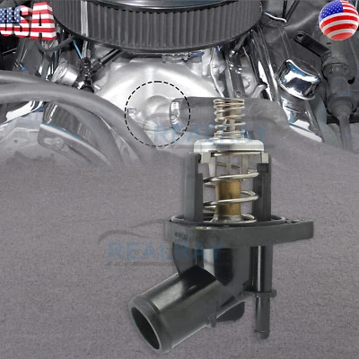 Salida de agua + termostato para Chevrolet Silverado 1500 4,3 L 5,3 L 6,2 L 2014-2020 Foto 1 de 4