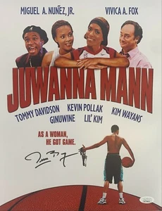 Muggsy Bogues autographed signed 11x14 photo Juwanna Man JSA Witness Hornets - Picture 1 of 2