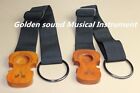 2pcs brand new Lei Muk Cello Rock Stop End Pin Stand Holder with straps