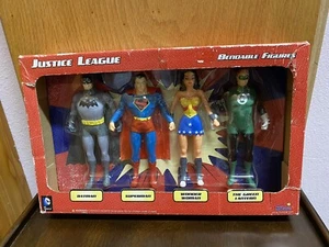 DC Comics JUSTICE LEAGUE biegbare Figuren ~ Batman/Wonder Woman/Superman/Laterne - Bild 1 von 8