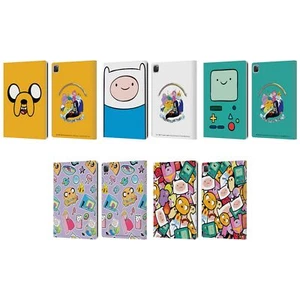 OFFICIAL ADVENTURE TIME GRAPHICS LEATHER BOOK WALLET CASE COVER FOR APPLE iPAD - Picture 1 of 11