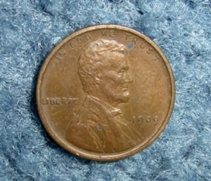 RARE BETTER-GRADE LOWER MINTAGE 1909 P VDB LINCOLN HEAD SMALL WHEAT CENT COIN! - Picture 1 of 6