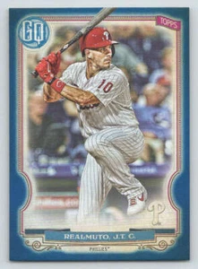2020 Topps Gypsy Queen Indigo #2 J.T. Realmuto /250 (ref 223092) - Picture 1 of 2