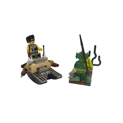 Lego 9461 The Swamp Creature Monster Fighters Near Complete Both Figures No box - Image 1 of 4