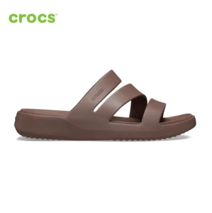 NEW CROCS Getaway Strappy 209587-0LF Truffle Brown - Picture 1 of 7