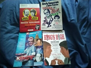 KINGS THEATRE - GLASGOW × 5 FLYERS = FRANCIE & JOSIE 1990 + ANDY CAMERON/ STEAMI - Picture 1 of 7