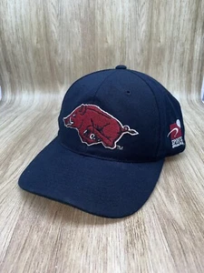 Vintage Arkansas Razorbacks Hogs Sports Specialties Snapback Hat Cap Used - Picture 1 of 12