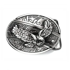 EAGLE Gürtelschnalle 2-teilig Buckle Buckles Wechselgürtel Biker GMM 00 - Bild 1 von 1
