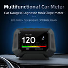OBD2+GPS Head Up Car Display Speed Alarm Water Oil Temp Fuel Pid Data Stream UK