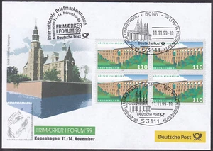 PEX0143 Intl. Stamp Exhibit. Germany Cover, FRIMAERKER I FORUM 1999, Bridge - Picture 1 of 1