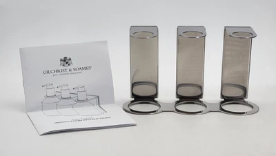 Gilchrist & Soames Hotel Premium Pump Locking Triple Dispenser Bracket (Qt: 1) - Image 1 of 4