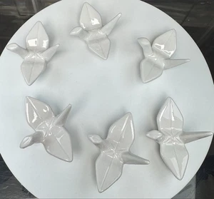 Essstäbchen-Ablage Stäbchen Halter Pelikane für Sushi Ramen Keramik 4 cm 6 St - Bild 1 von 5