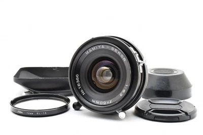 [Near mint w/Hood] Mamiya Sekor 50mm f/6.3 Lens Universal Press Super 23 From JP - Image 1 of 4