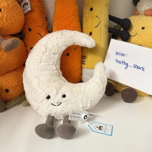 Jellycat Amuseables Moon (Med 10.6", 27 cm) BNWT - 100% Authentic - Fast Ship US - Picture 1 of 4