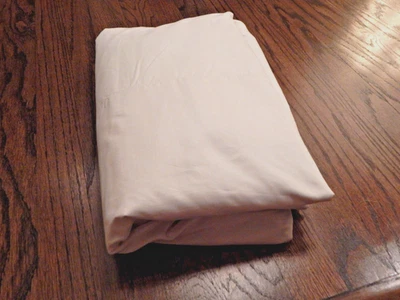 Sábana plana Peacock Alley King blanca lisa ¡100 % algodón!  ¡Crish! Foto 1 de 4