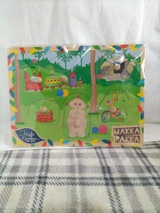 Wooden Makka Pakka in the night garden Peg Puzzle Easy Grip Board - Picture 1 of 6