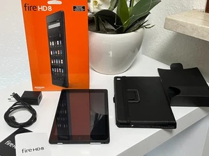fire HD 8 von Amazon schwarz Tablet 8 Zoll 16 GB  guter Zustand - Bild 1 von 18