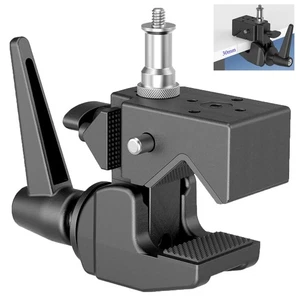 Super Klemme Stativ Gelenk-Kugelkopf Blitzschuh-Stativkopf mit 1/4 3/8" - Bild 1 von 8
