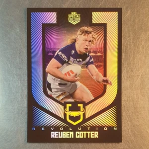 Tarjeta paralela plateada Revolution 2024 NRL Revolution Reuben Cotter Cowboys - Imagen 1 de 2