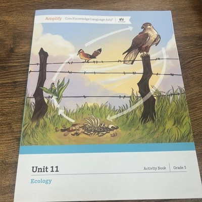 Ecology Amplify Core Knowledge Language Arts Grade 3 Unit 11 Activity Book CKLA - Image 1 of 4