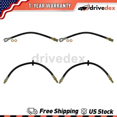 Dorman - First Stop Brake Line Hose Fits 2000 2001 2002 1998 Jaguar Vanden Plas - Image 1 of 4