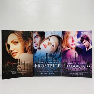 RICHELLE MEAD A VAMPIRE ACADEMY NOVEL x 3 PAPERBACK FREE POST - Picture 1 of 9