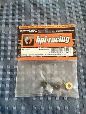 HPI Savage Slipper Clutch Spring and Washer HPI87042 Hobby Car Part Hex Hole Set - Image 1 of 4