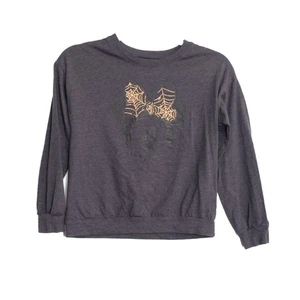 Disney Minnie Mouse Talla L (10/12) Manga Larga Pullover Sudadera con Telaraña D - Imagen 1 de 8