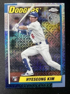 2025 Topps Series 2 Silver Pack 1990 Chrome Mojo T90C-143 Hyeseong Kim Rookie - Picture 1 of 1