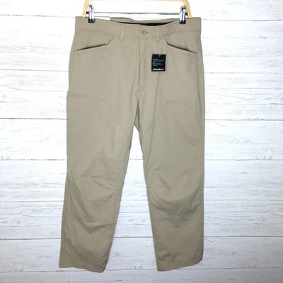 NUEVO Pantalones Eddie Bauer Para Hombre Tostado Rift 2.0 Calce Clásico Pierna Recta Elásticos 34x30 Foto 1 de 4