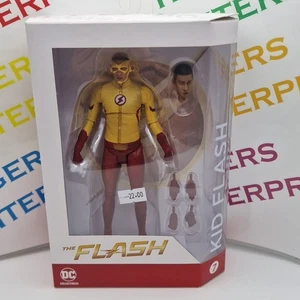 Figura DC Collectibles The Flash Kid Flash 6.75" Nº7, 2017 Caja Abierta Completa - Imagen 1 de 5