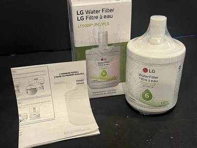 LG LT500P/PC/PCS 6 Month 500 Gallon Capacity Replacement Fridge Water Filter - Image 1 of 2